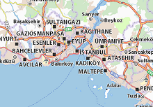 istanbul haritası