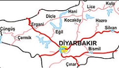 diyarbakýr haritasý